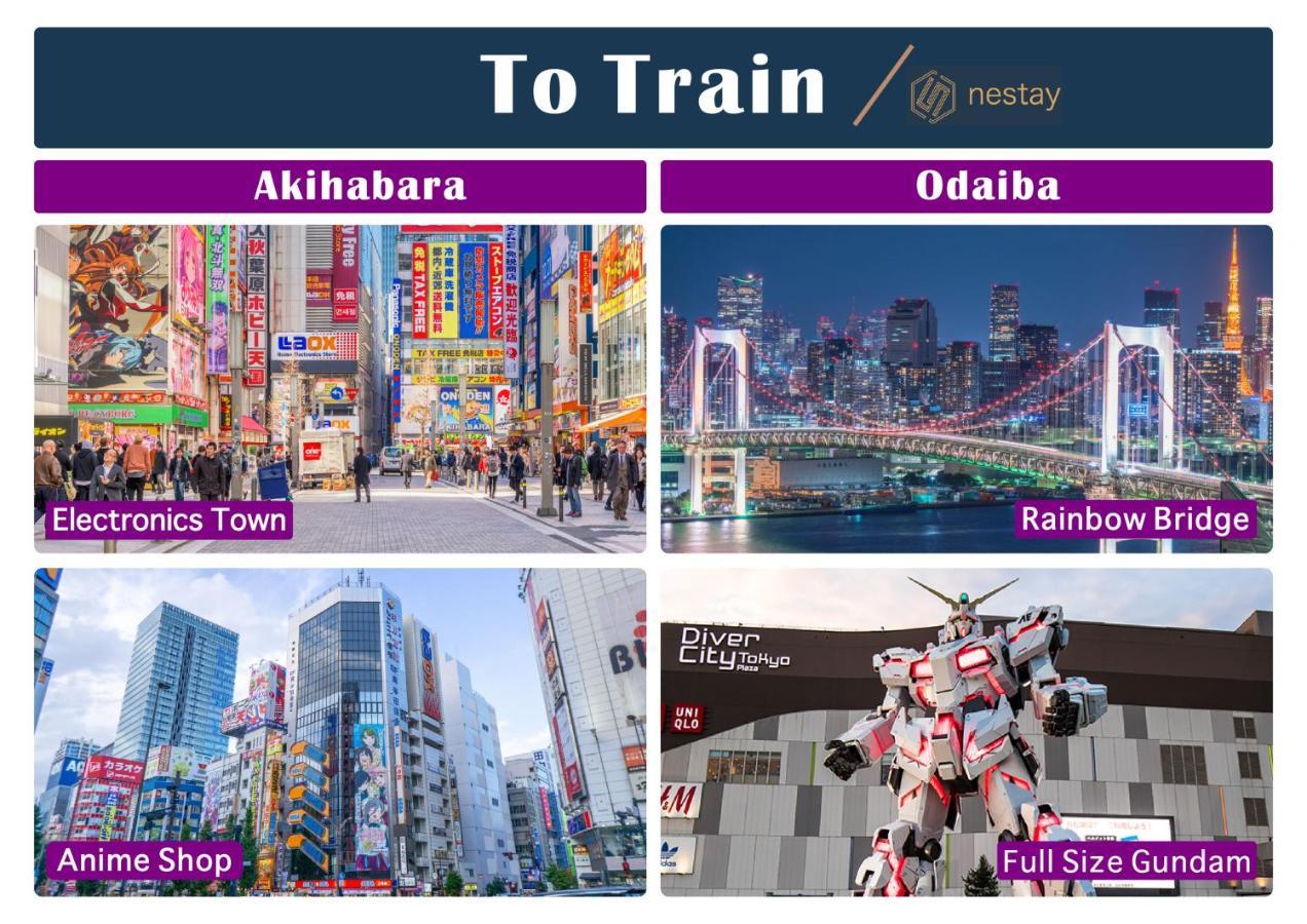 Nestay Inn Tokyo Asakusa Eksteriør billede