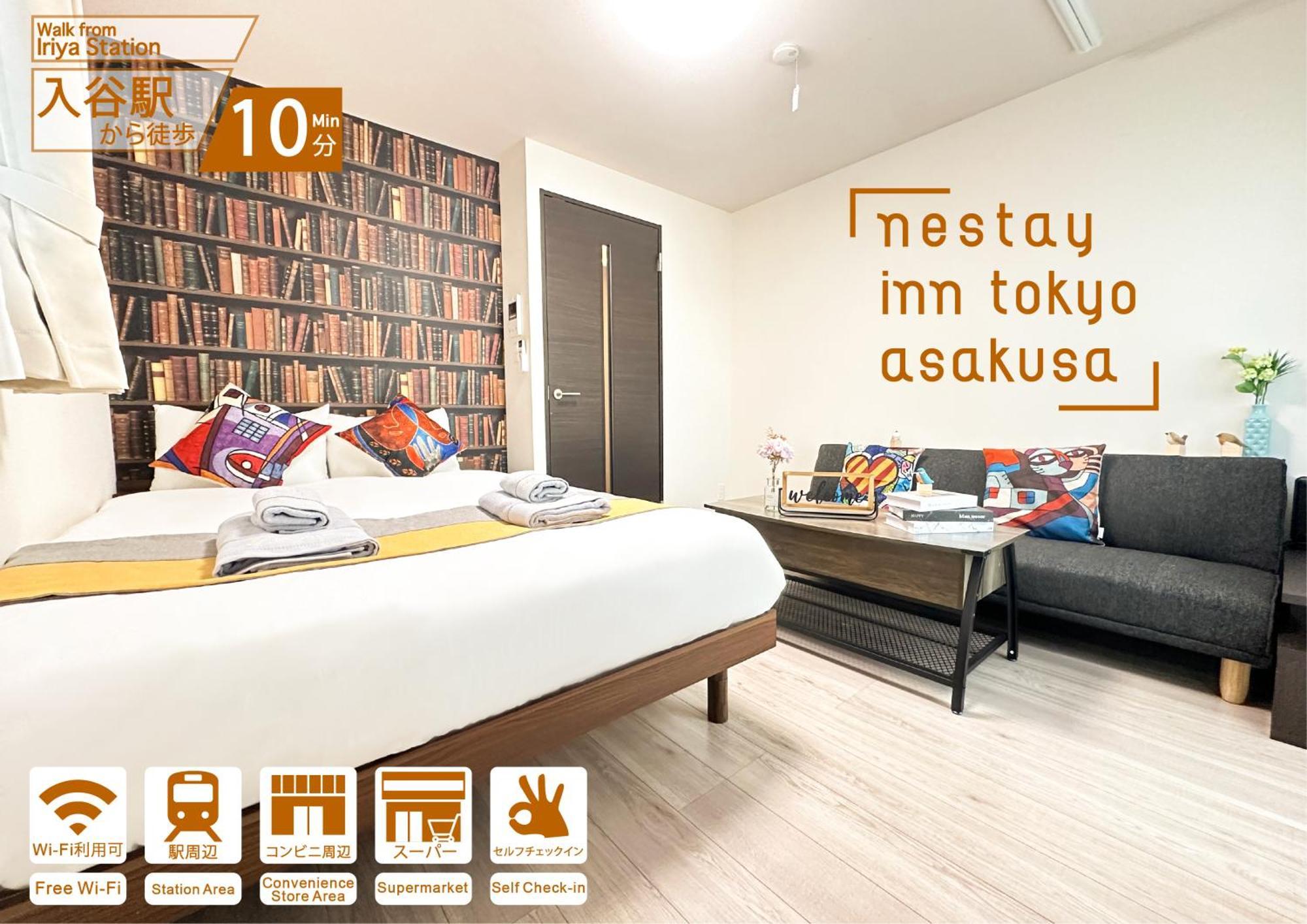 Nestay Inn Tokyo Asakusa Eksteriør billede